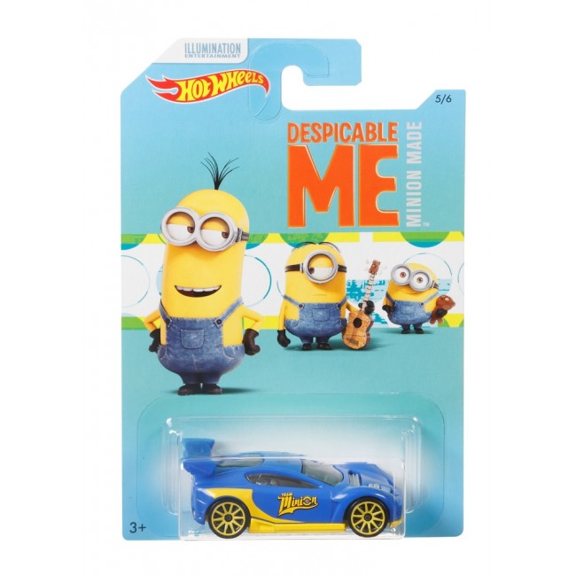 Машинка "Миньоны" Hot Wheels в асс.(6)