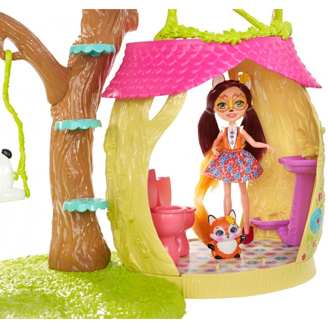 Набор "Лесной домик панды Дрю" Enchantimals FNM92