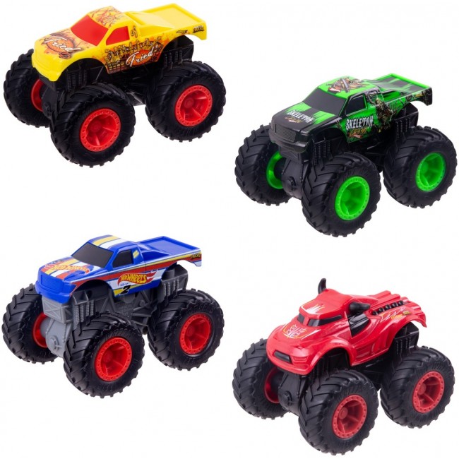 Увеличенная машинка-внедорожник 1:43 серии "Monster Trucks" Hot Wheels (в асс.)
