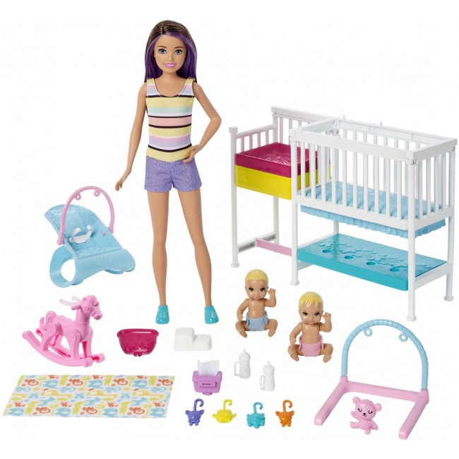 Набор Barbie "Детская комната" из серии "Уход за малышами" в асс.