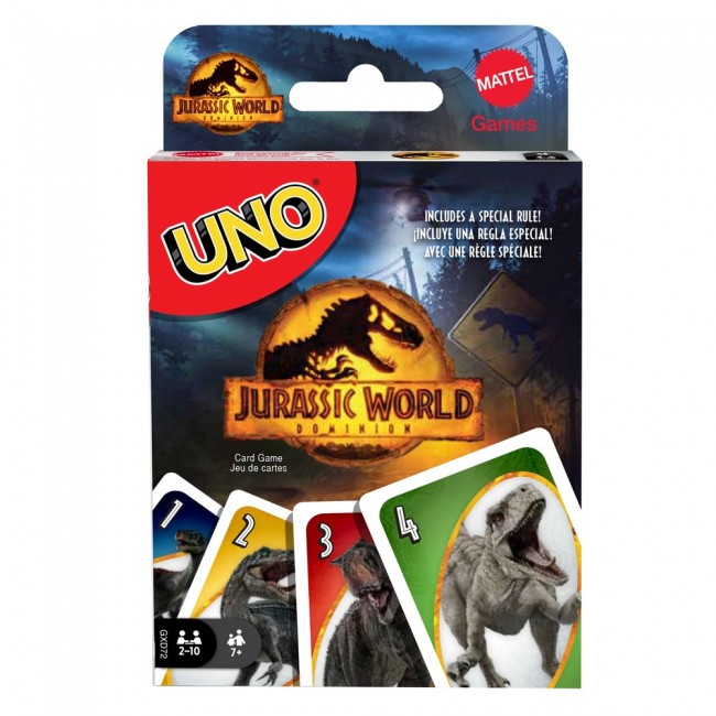 Карточная игра UNO "Парк Юрского периода"