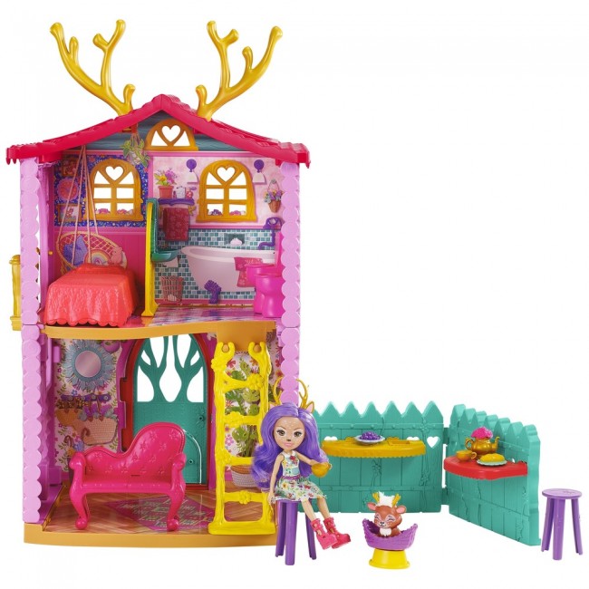 Игровой набор "Лесной домик Оленицы Денисы" Enchantimals