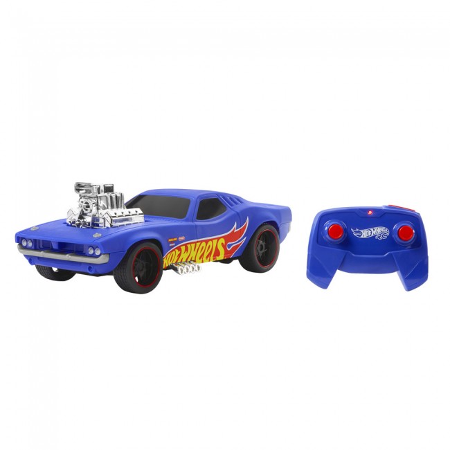 Увеличенная машинка 1:16 на радиоуправлении "Rodger Dodger" Hot Wheels