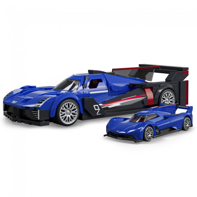 Коллекционная машинка-конструктор "Cadillac" серии "Speed" Mattel Brick Shop