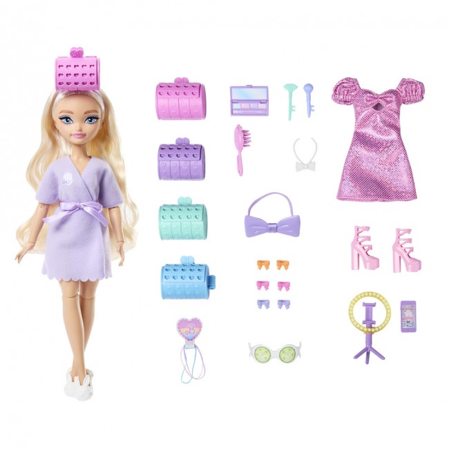 Набор с куклой Малибу "Моё утро красоты" серии Barbie "Dream Besties"