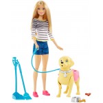 Набор Barbie "Прогулка с щенком"