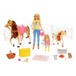 Набор Barbie "Верховая езда и объятия"