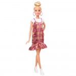 Кукла Barbie "Модница" в клетчатом сарафане