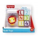 Игрушка Львенок с набором букв и цифр для игры с водой Fisher-Price