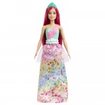 Кукла-принцесса с малиновыми волосами серии Дримтопия Barbie