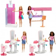 Набор мебели с куклой Barbie в асс.(3)