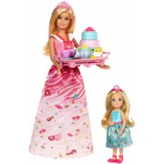 Игровой набор с куклой Barbie "Чайная вечеринка с принцессой", серии "Дримтопия"