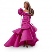 Коллекционная кукла Barbie "Розовая коллекция" с тёмными волосами