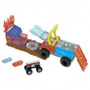 Игровой набор "Пожарное спасение" из серии "Измени цвет" Monster Trucks Hot Wheels