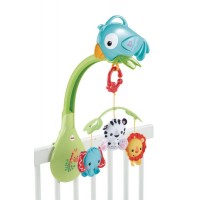 Музыкальное мобиле "Веселый попугай" 3 в 1 Fisher-Price