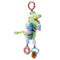 Мягкая игрушка-подвеска "Крокодил" Fisher-Price