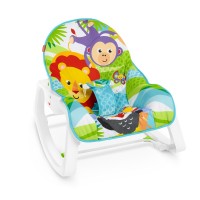Массажное кресло-качалка "Сказочные джунгли" Fisher-Price