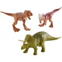 Набор из 3 мини-фигурок динозавров из фильма "Мир Юрского периода 2" в асс.