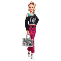 Коллекционная кукла Barbie X Кит Харинг