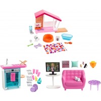 Набор мебели и аксессуаров для дома Barbie (в асс.)