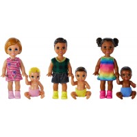 Куклы Barbie "Братья и сестры" серии "Уход за малышами" (в асс.)
