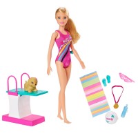 Игровой набор "Тренировка в бассейне" Barbie