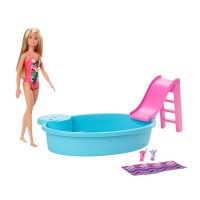 Игровой набор "Развлечения возле бассейна" Barbie