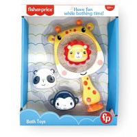 Набор сачок-жираф и животные для игры с водой Fisher-Price
