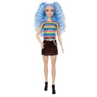 Кукла Barbie "Модница" с голубыми волосами