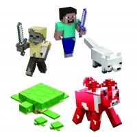 Фигурка персонажа c аксессуаром Minecraft (в acс.)