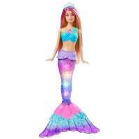 Кукла-русалка "Сияющий хвостик" серии Дримтопия Barbie
