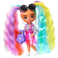 Миникукла Barbie "Экстра" леди-радуга