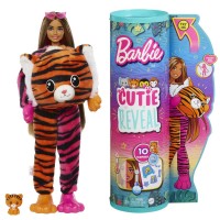 Кукла Barbie "Cutie Reveal" серии "Друзья из джунглей" - тигрёнок