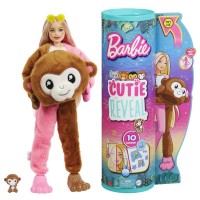 Кукла Barbie "Cutie Reveal" серии "Друзья из джунглей" - обезьянка
