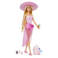 Набор с куклой Barbie "Пляжная прогулка" Barbie