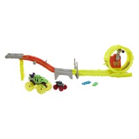 Набор "Заряжай и преследуй" серии "Power Smashers" Monster Trucks Hot Wheels