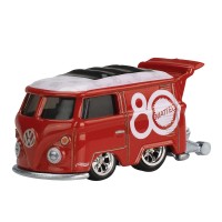 Коллекционная модель машинки Volkswagen Kool Kombi Mattel 80th серии "Поп культура" Hot Wheels