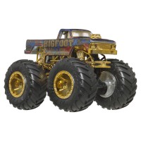 Машинка-внедорожник с кубком серии "Бигфут - чемпион" Monster Trucks Hot Wheels (в асс.)